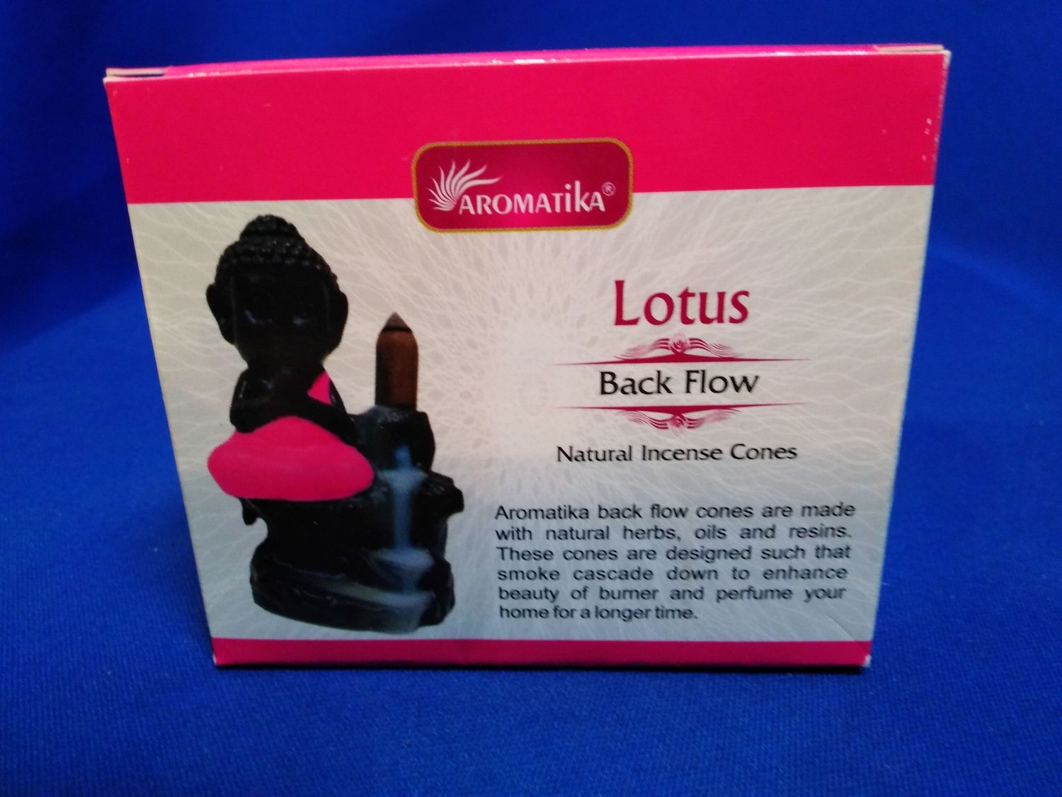 Cônes d'encens reflux à la fleur de lotus