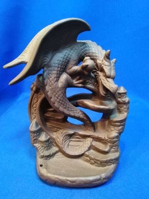 Porte encens à reflux dragon