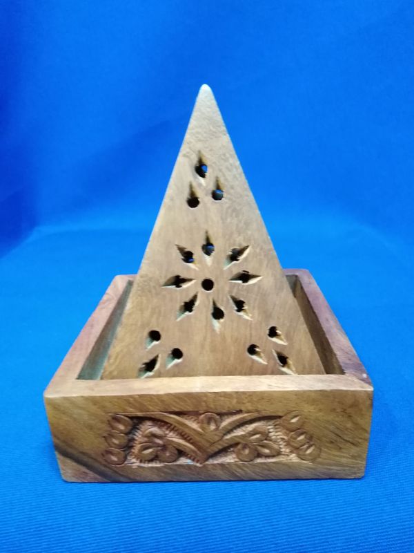 Porte encens pyramide