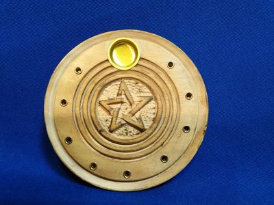 Porte encens pentacle