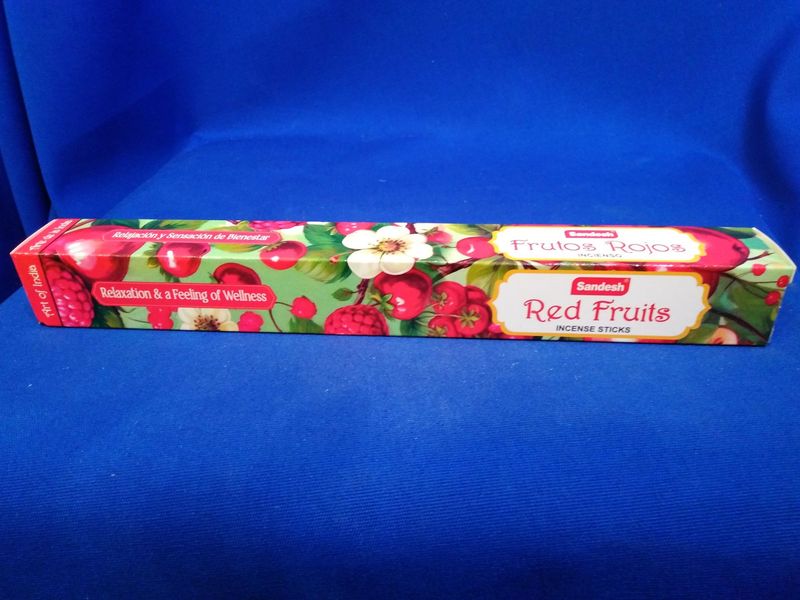 Bâtons d'encens aux fruits rouges