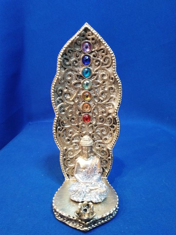 Porte encens Bouddha doré