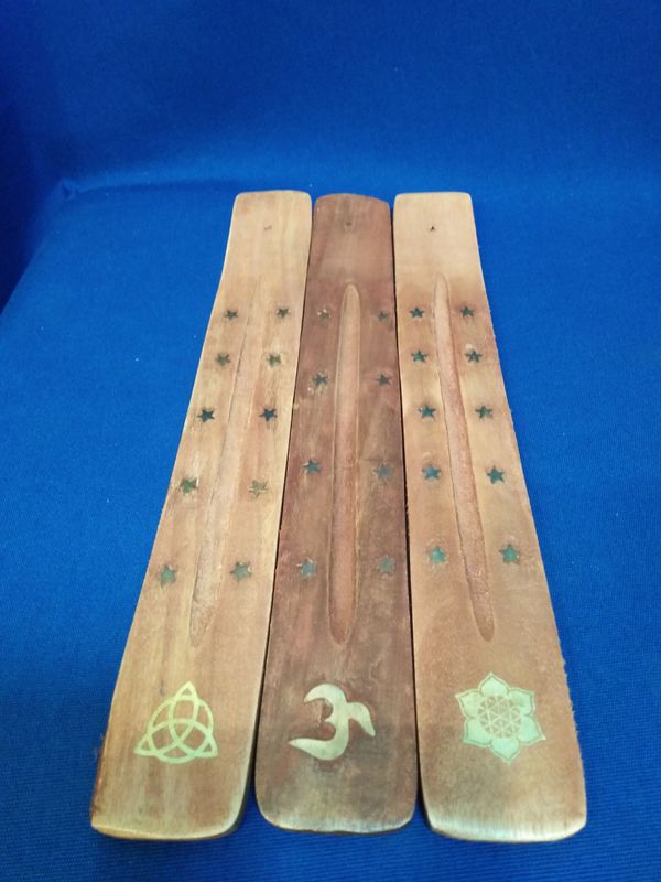 Porte encens simple en bois