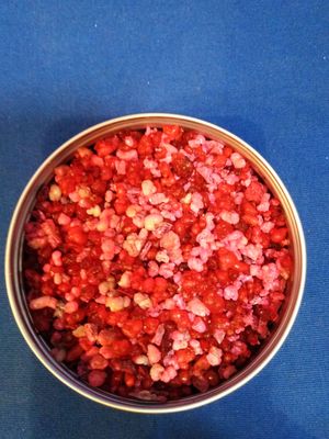Rose en grains