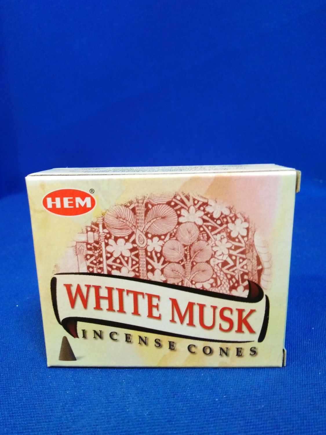 Cônes d'encens au musc blanc