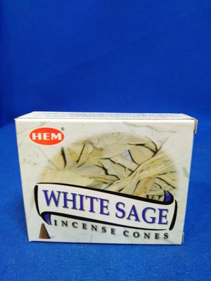 Cônes d'encens à la sauge blanche
