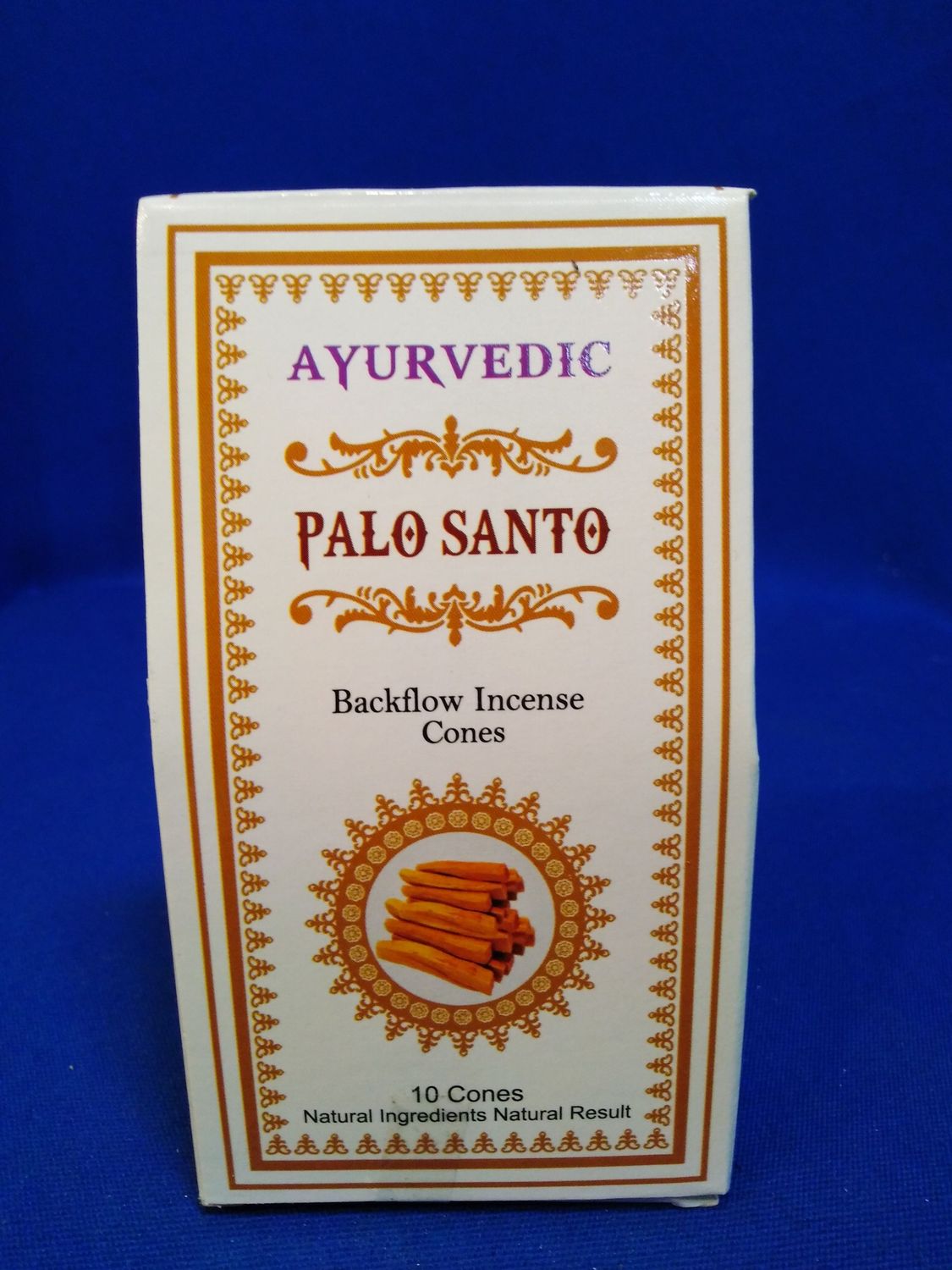 Cônes d'encens ayurvédique reflux au palo santo