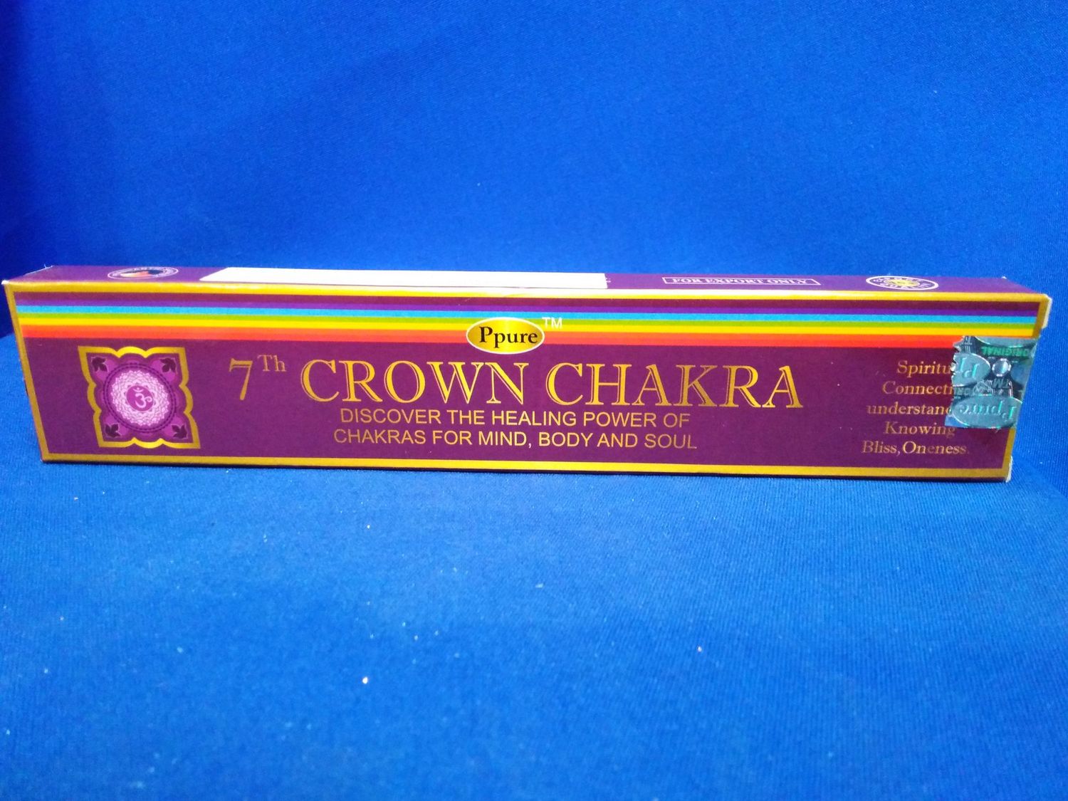 Bâtons d'encens pour le chakra couronne