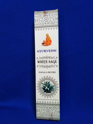Bâtons d'encens ayurvédique à la sauge blanche