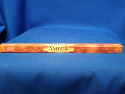 Bâtons d'encens ambre