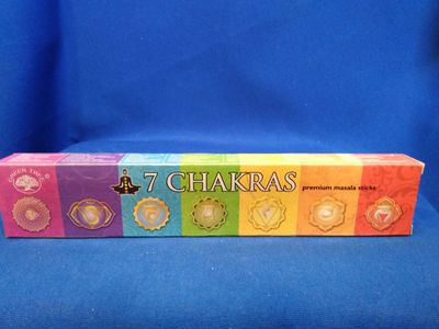 Bâtons d'encens 7 chakras