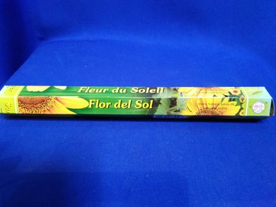 Bâtons d'encens au tournesol