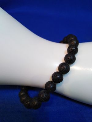 Bracelet homme pierre de lave