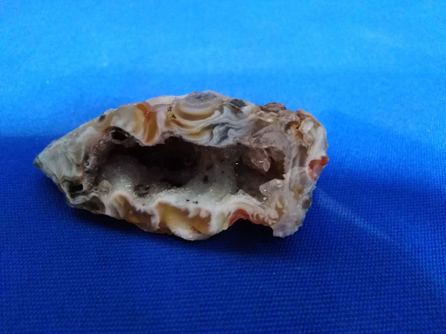 Géode agate