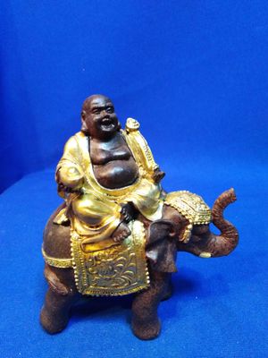 Bouddha et son éléphant