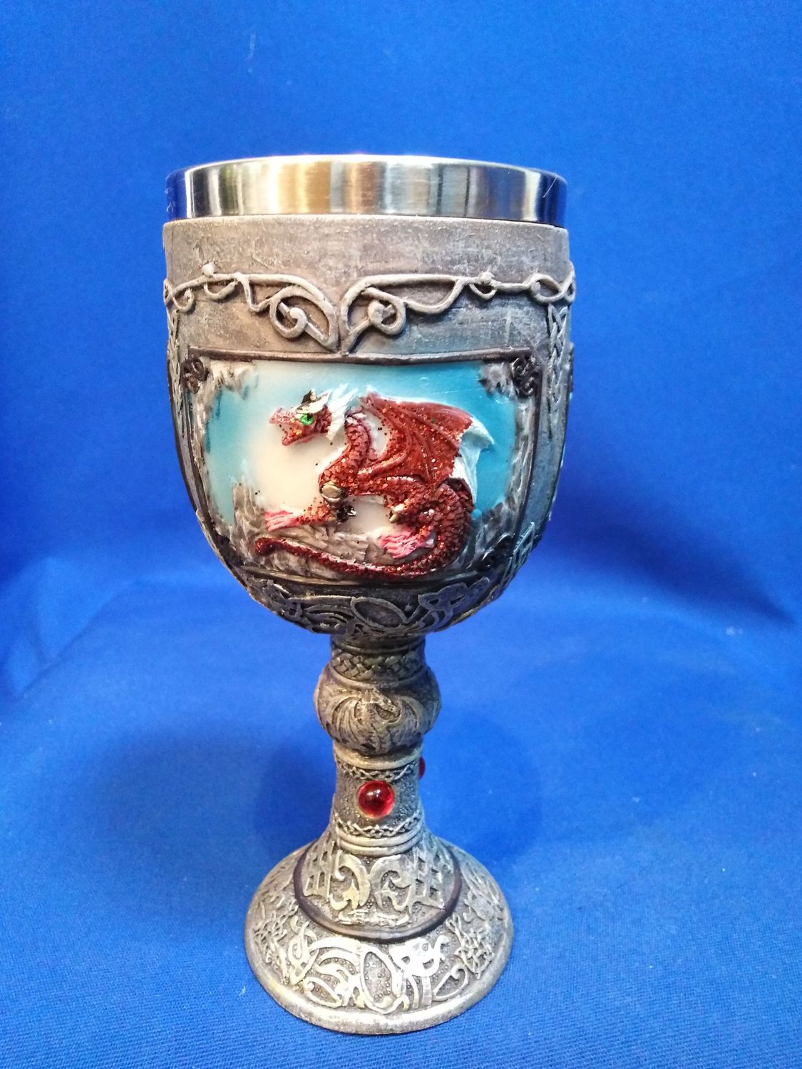 Calice dragon multicolore