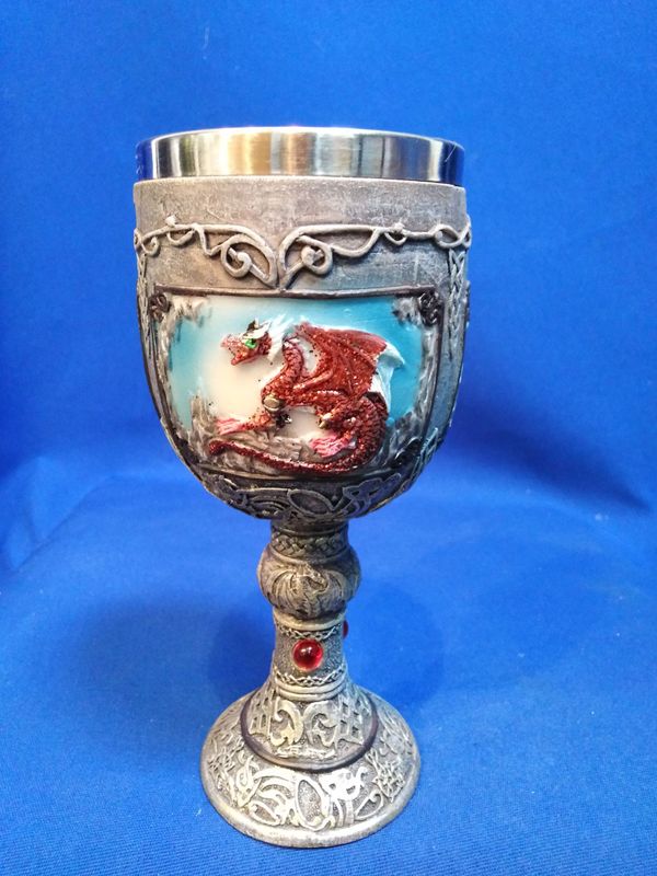 Calice dragon multicolore
