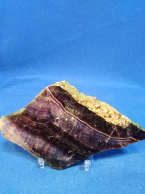 Plaque de fluorite polie