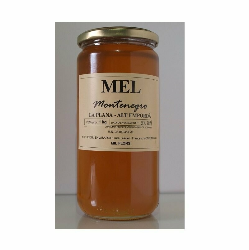 Mel de Flors, romaní i lavanda 1 kg Mel de Flors, romaní i lavanda 1 kg