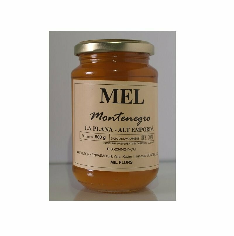 Mel de Flors, romaní, lavanda 500 g