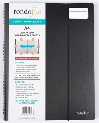 Rondofile 30 Display Book (30 sheets)