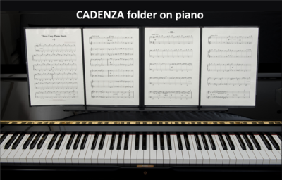 Cadenza - AVAILABLE NOW - "Folding-Out" Concertina Folder