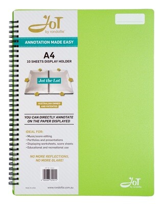 Rondofile Jot Green Cover (10 sheets)