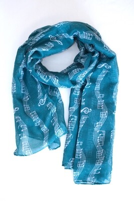 Green Music Scarf (P2)