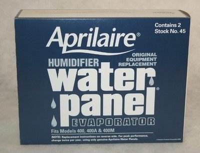 Aprilaire #45 Water Panel 2-pack (For 400)