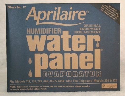 Aprilaire #12 Water Panel (For 112, 440, 445+)
