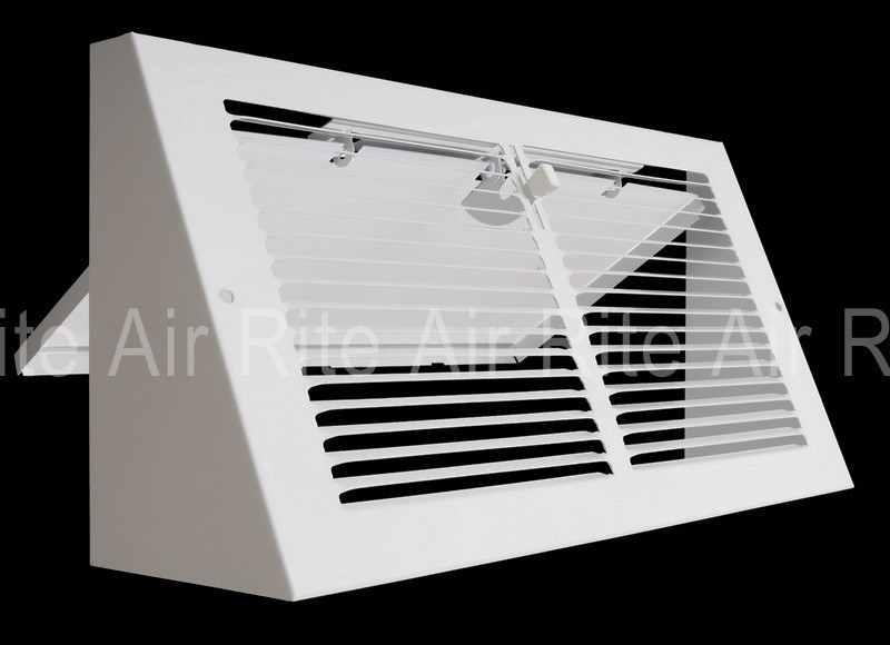 Baseboard Register Diffuser 10x6 Angled