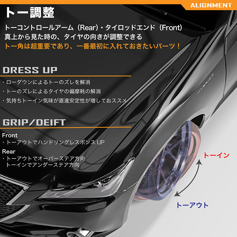 フロント スタビライザーリンク