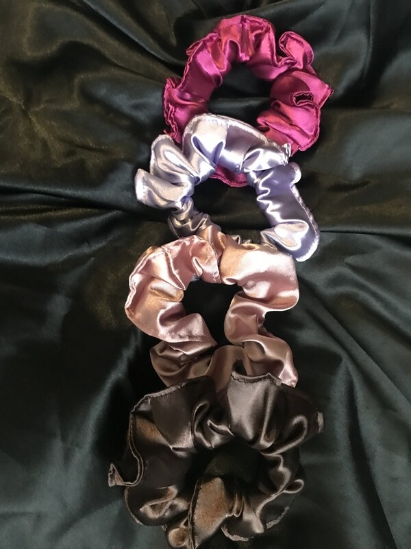 Single  Satin Scrunchie