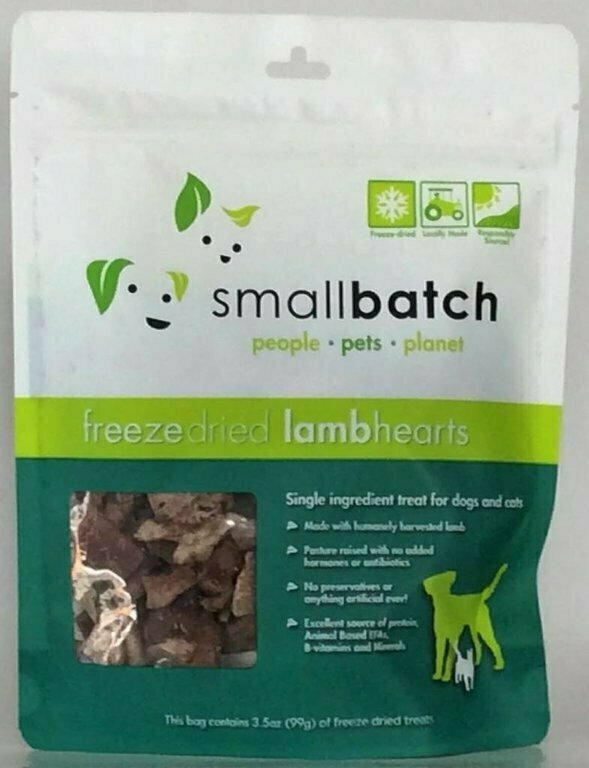 small batch pets freeze dried