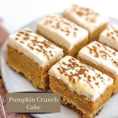 8" Pumpkin Crunch Cake