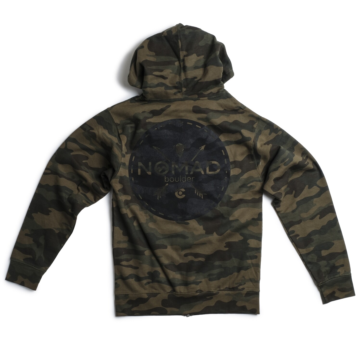 Nomad Zip Hoodie - Camo