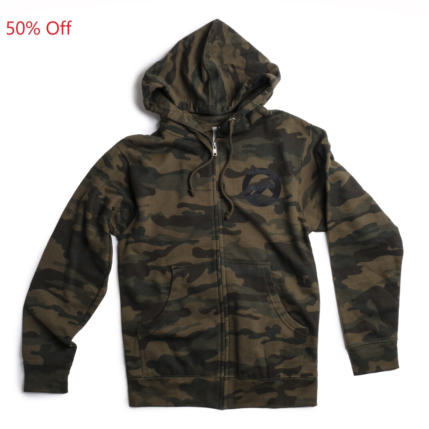 Nomad Zip Hoodie - Camo