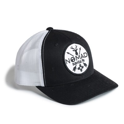 Nomad White Mesh Hat - WHT PATCH