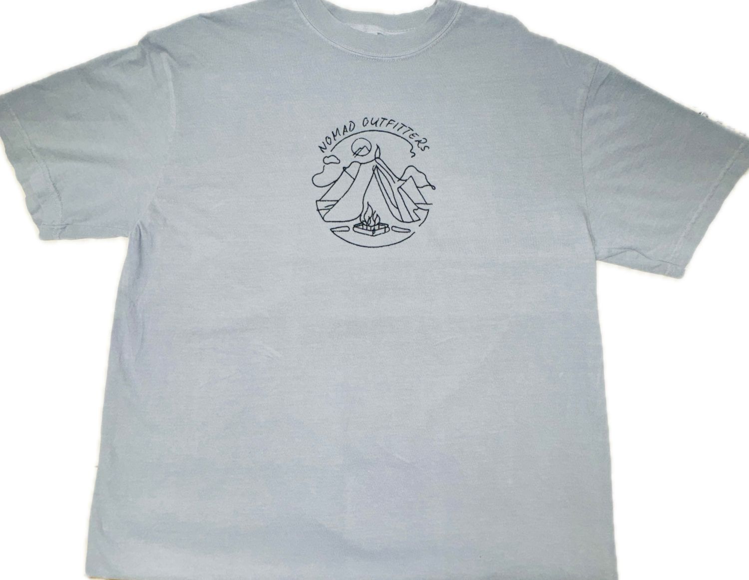Nomad Embroidered Tent SS - Grey