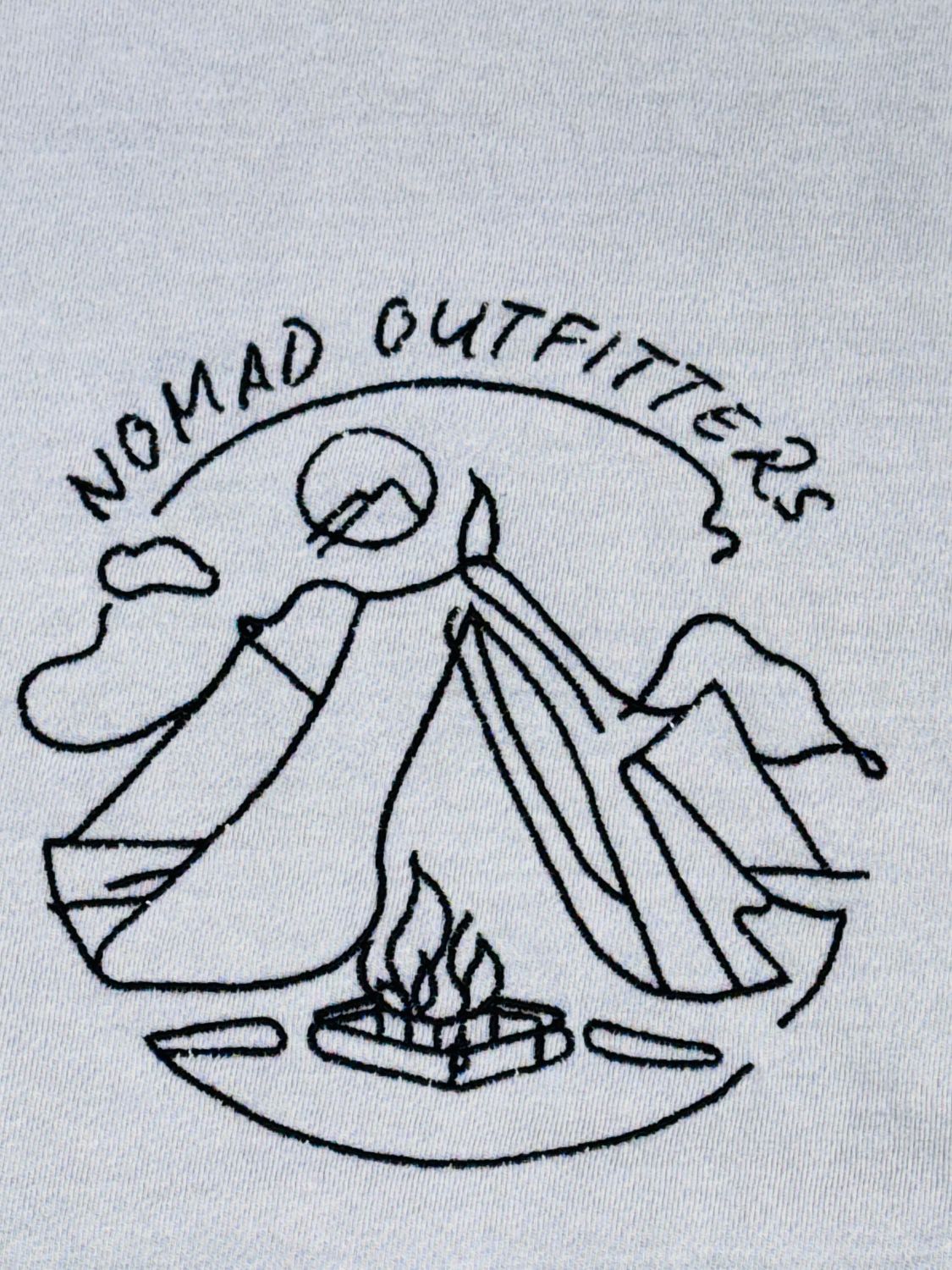 Nomad Embroidered Tent SS - Grey