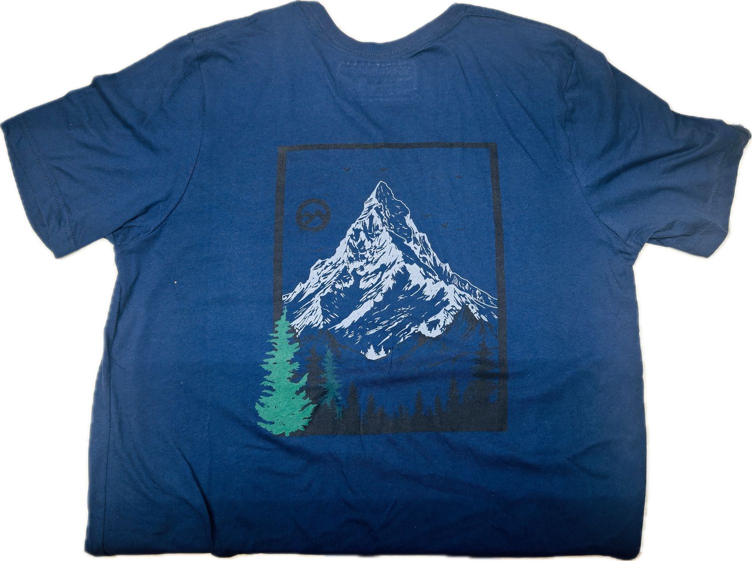 Nomad Snowcapped Mountain SS - Navy