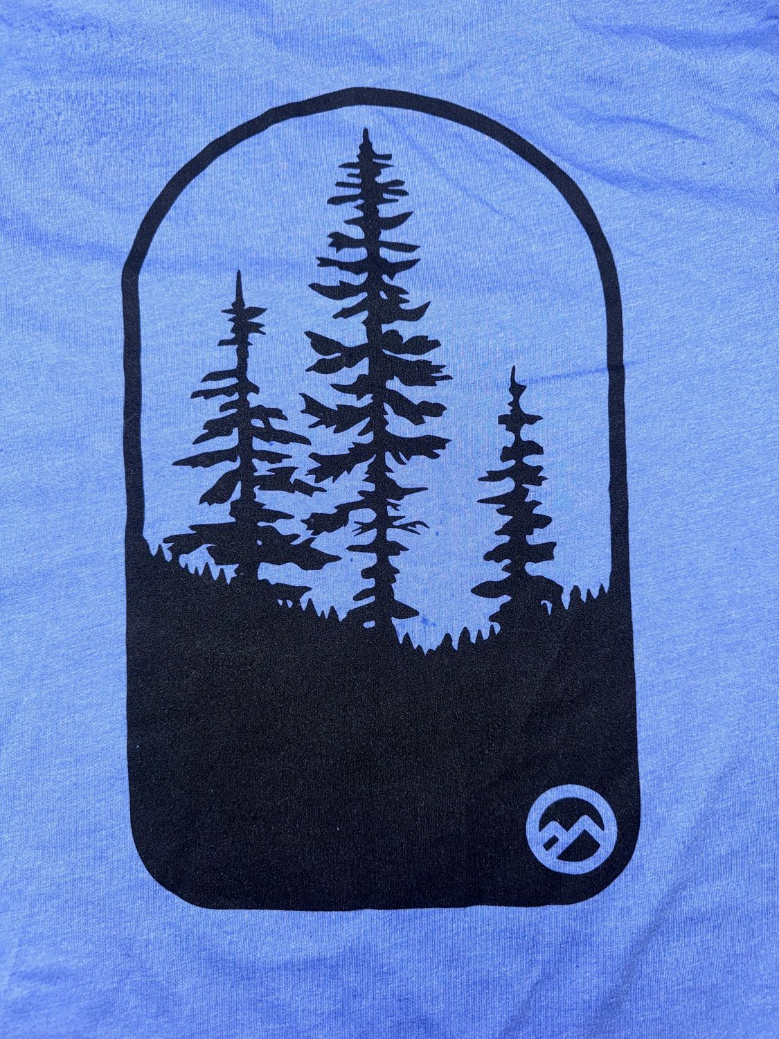Nomad Three Tree T-Shirt - Heathered Blue