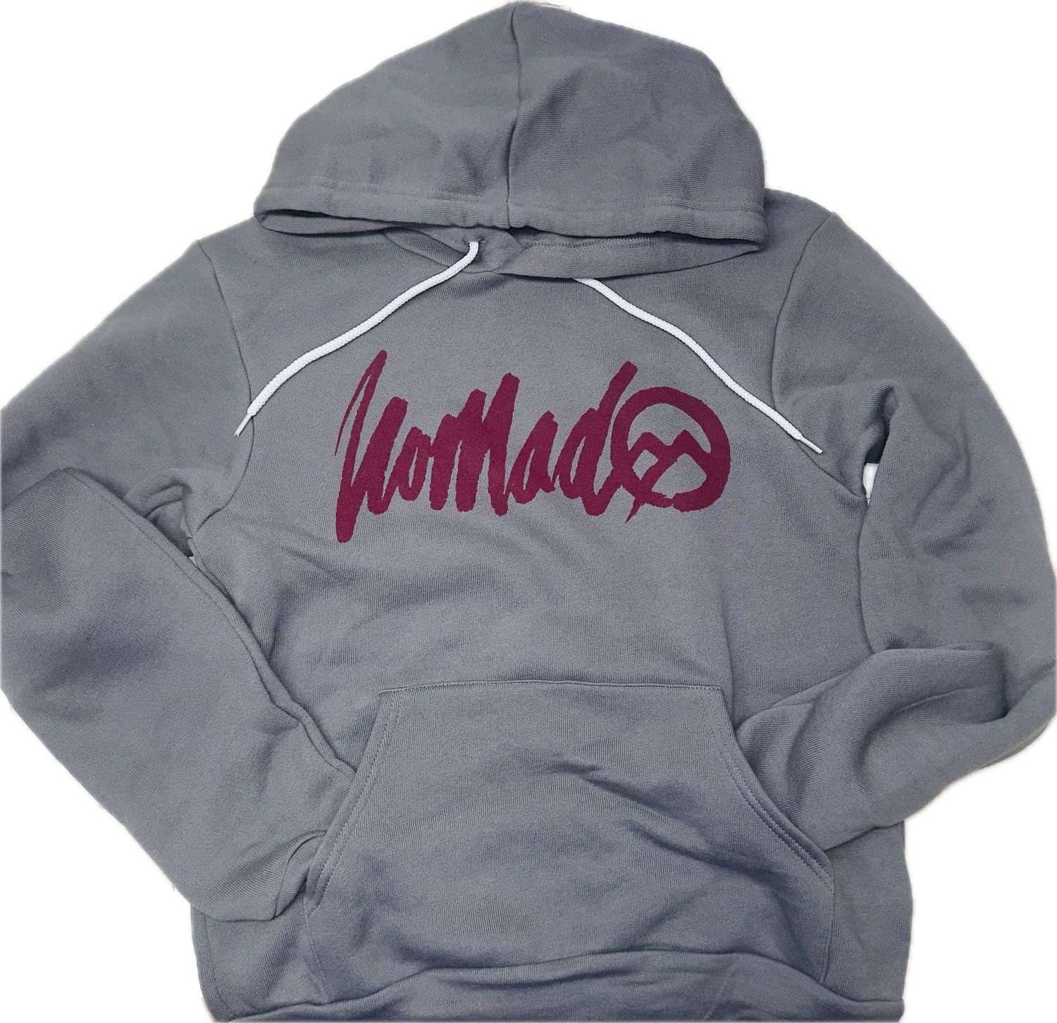 Rough Logo Hoodie- Asphalt