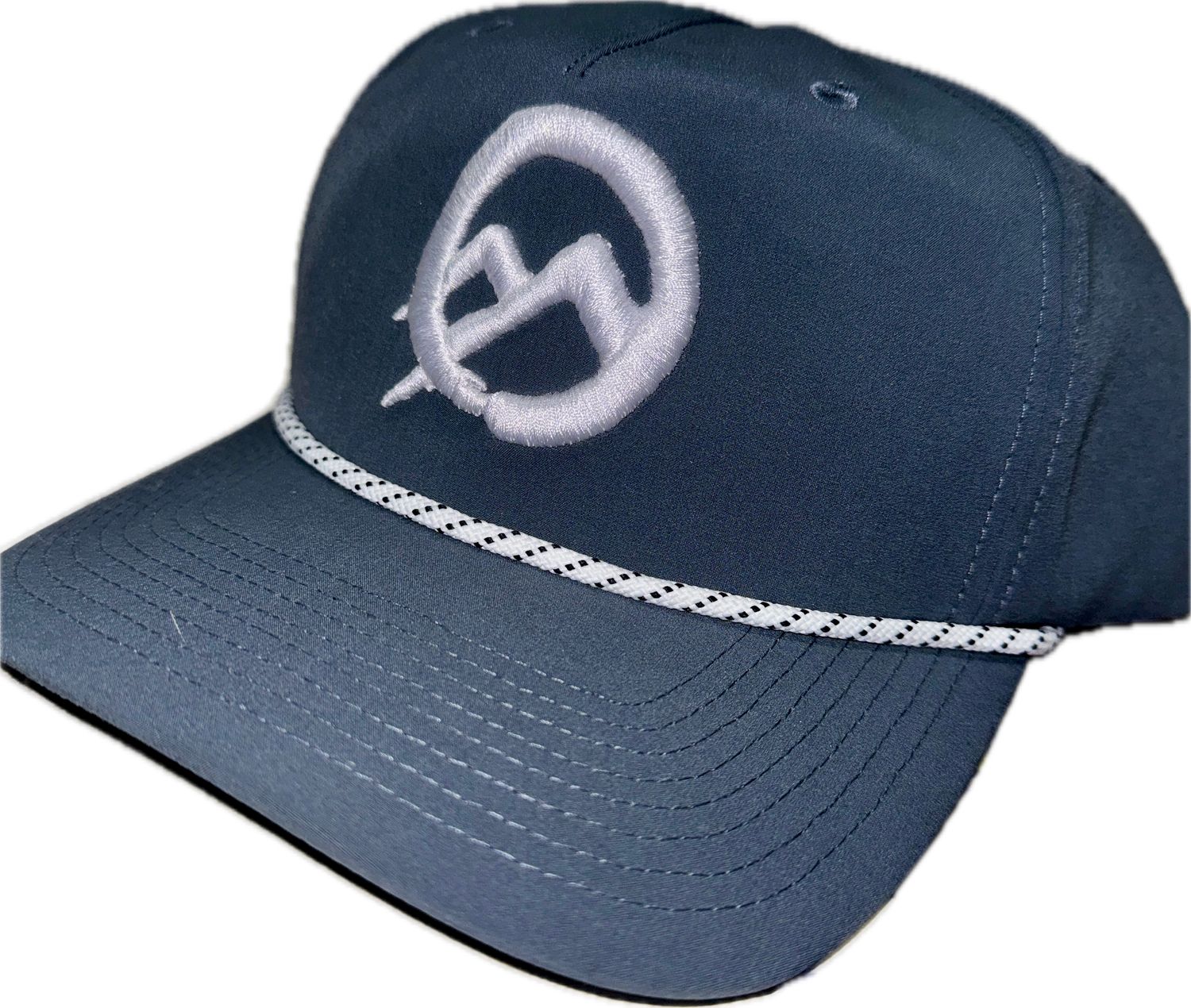 Brewer Hat - Charcoal - White Logo