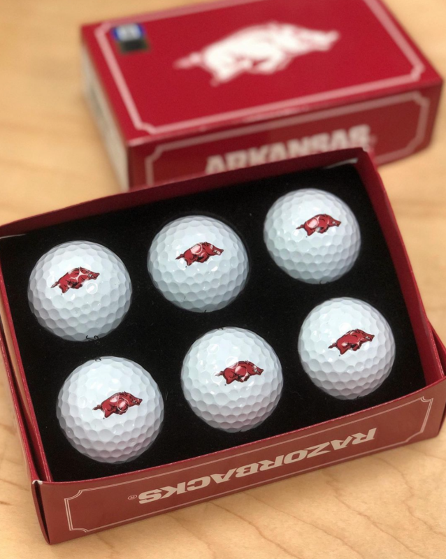 Razorbacks Titleist Pro V1 Half Dozen