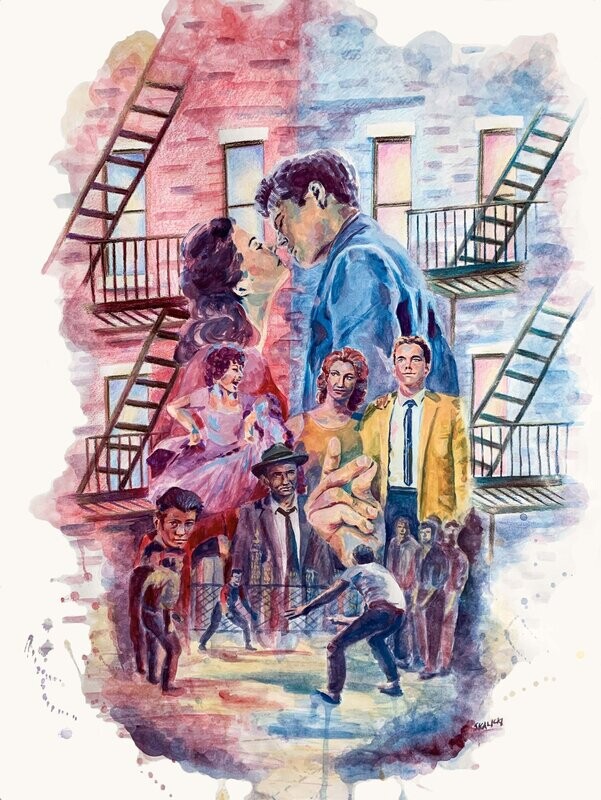 "West Side Mashup" poster