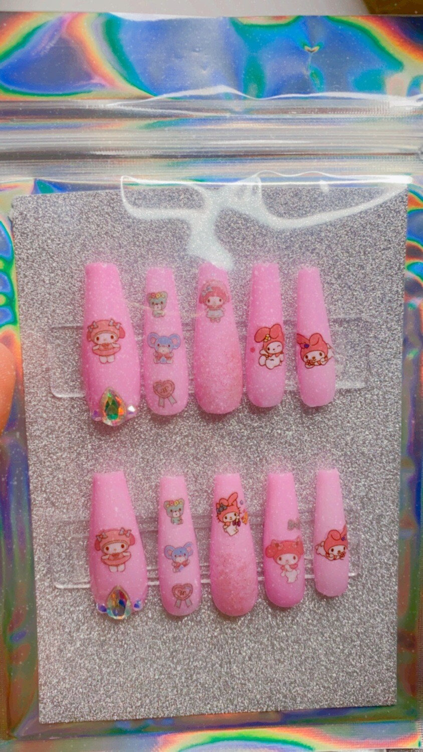 My melody nails