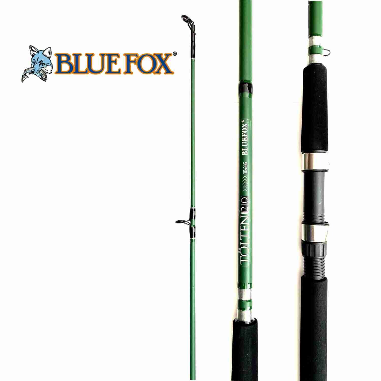 CAÑA DE PESCAR BLUE FOX MODELO TOLTEN SPINNING 1.80-2.10MTS / 30-60G