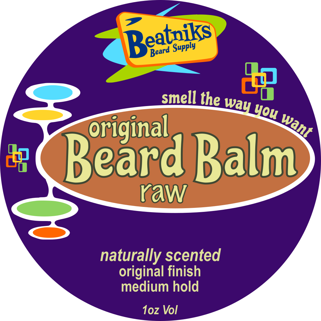 Beatniks RAW naturally scented | Beard Balm Original