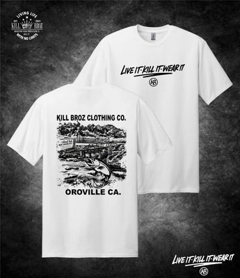 ​Oroville Riverbend Tee – White